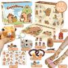 Capybara Themed Set Christmas Advent Calendar Capybara Blind Box Calendar  For Kids Christmas Gift