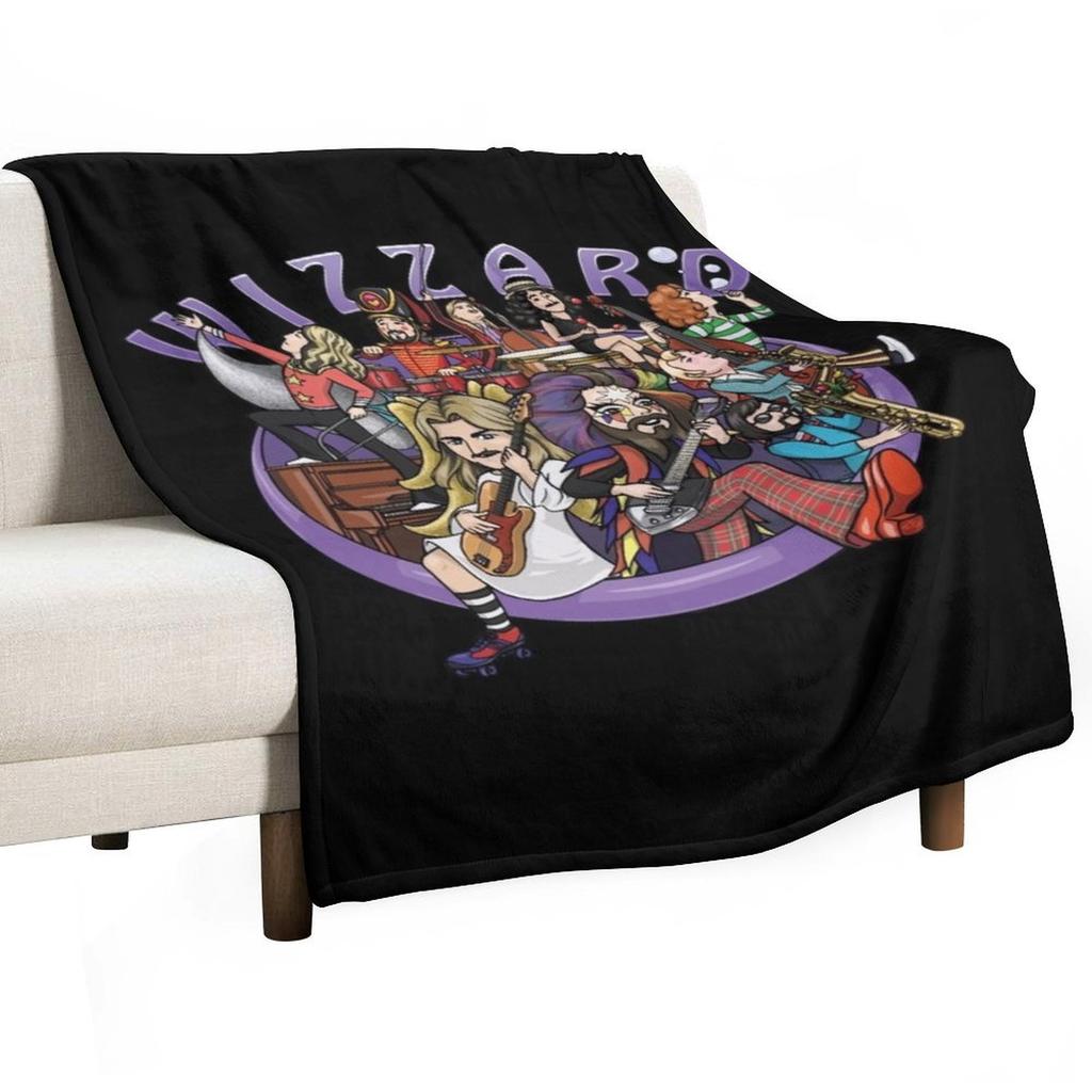 The Spirit of Wizzard Classic Throw Blanket funny gift Soft Plush Plaid Soft Beds Bed linens Blankets