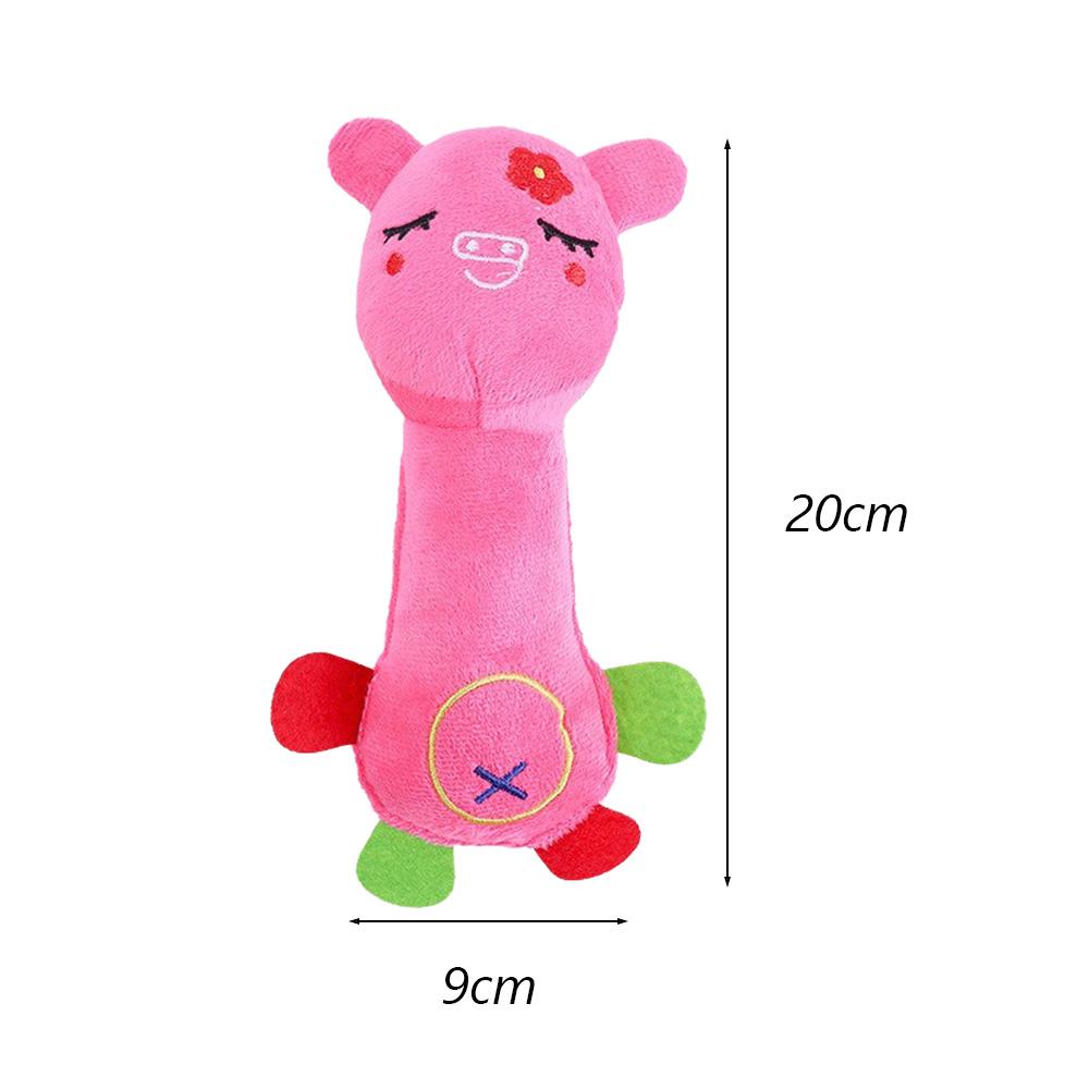 Plush Stuff Squeaky Puppy Dog Toy Teeth Cleaning Pet Chew Toys for Small Dogs Pomeranian Pinscher Chihuahua mascotas Accessories