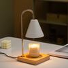 Aromatherapy Wax Melting Lamp Knob Switch Bedroom Bedside Wooden Night Light Smoke-free Fragrance