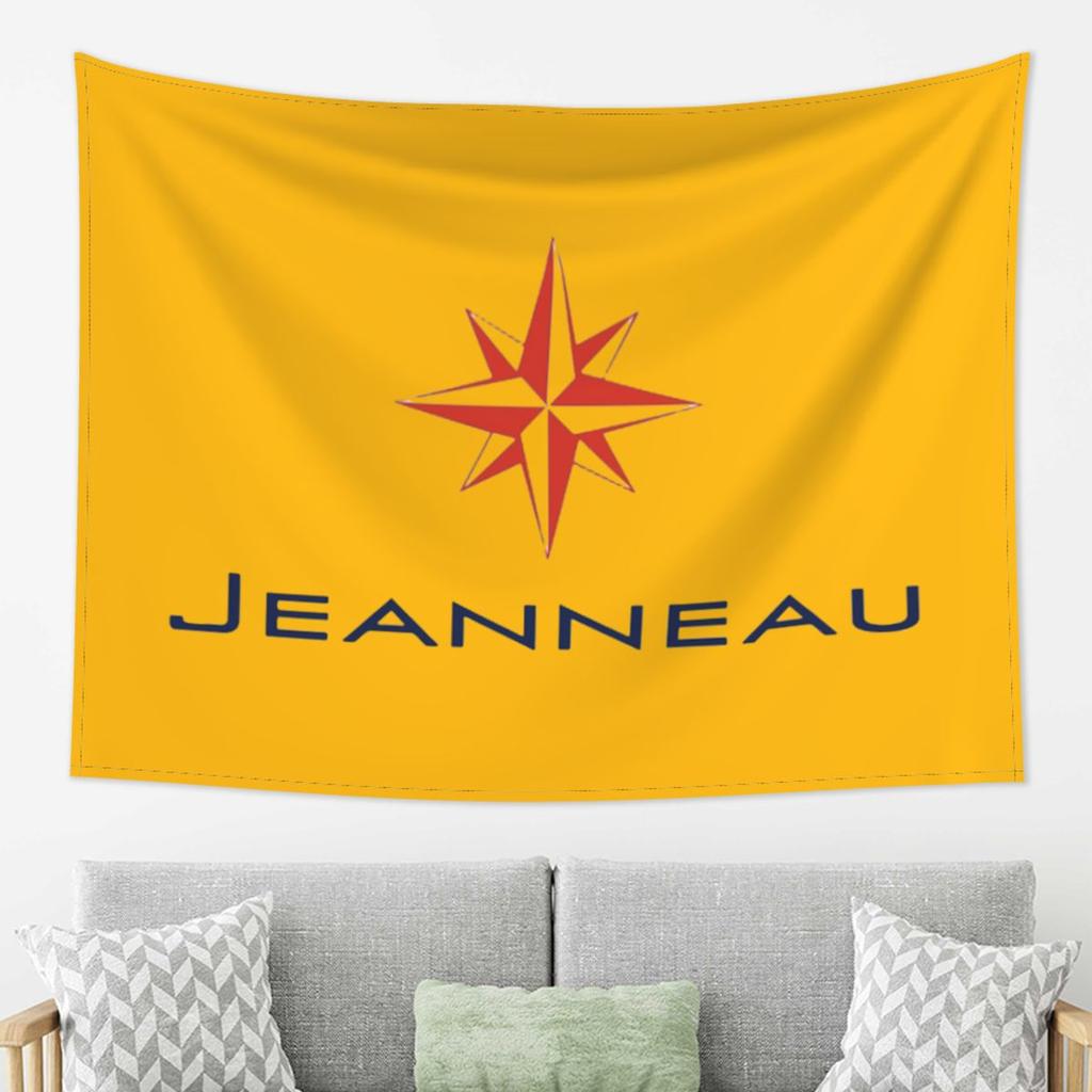 Jeanneau Yachts Tapestry Decor Art Aesthetic Tapestries for Living Room Bedroom Home Wall Cloth Wall Hanging