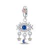 Mysterious 925 Silver Witch and Tarot Card Playing Cards Charm Fit DIY Bracelet Necklace Wishing For A Lucky Gift
