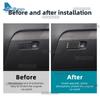 Real Soft Carbon Fiber Sticker For Volkswagen Polo 2010 2011 2012 2013 2014 2015 2016 2017 MK5 6R 6C Car Co-Pilot Passenger Tool