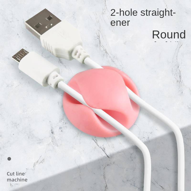 2 шт./компл. резиновый держатель для кабелей, зажимы для автомобильного стола, кабель для зарядки, органайзер для наушников