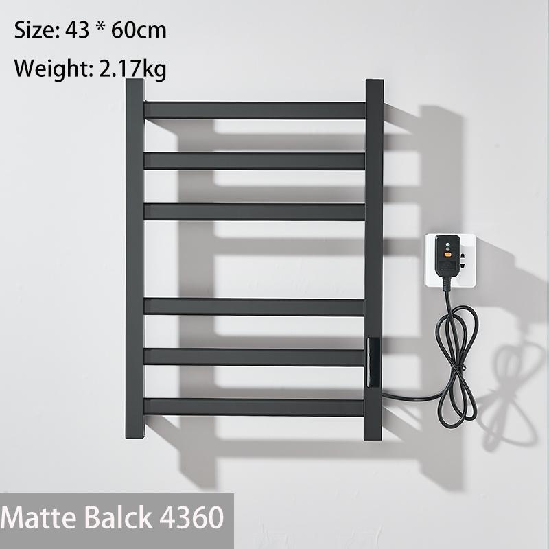 Оборудование для ванной комнаты Электрическая сушилка для полотенец Нержавеющая сталь Контроль температуры и времени Умный дом Подогреваемая вешалка для полотенец Сушилка для полотенец