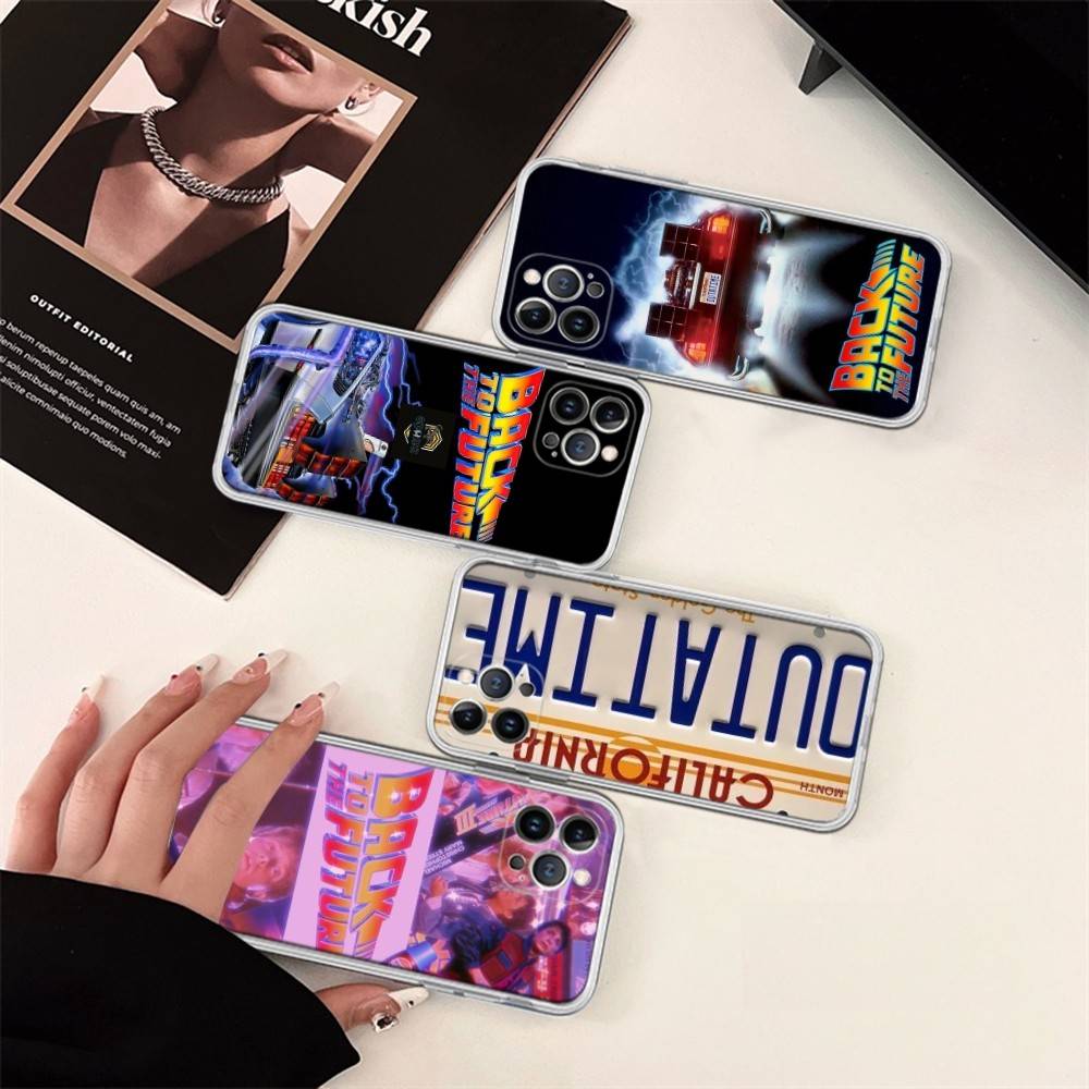 Назад в будущее Для IPhone 17 Air 16 Pro Max 15 14 13 12 11 Plus Чехол для телефона