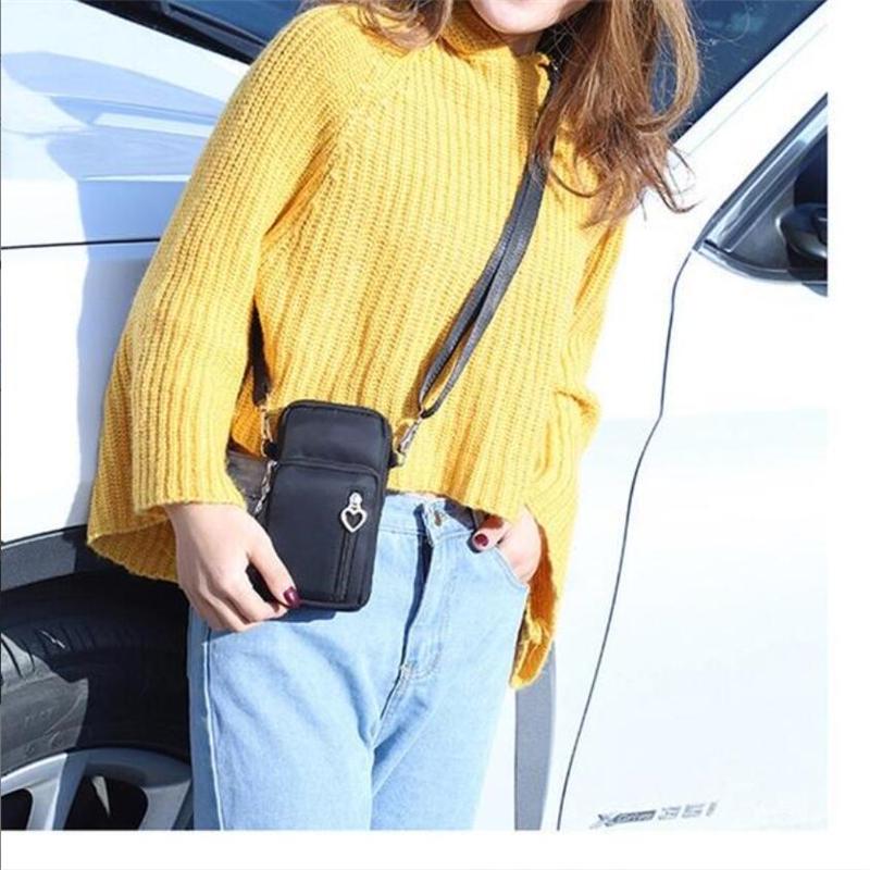 Yogodlns 1 Pcs Fashion Women Sports Square Bag Mini Cellphone Pouch Crossbody Shoulder Bags