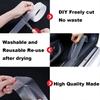 Car Door Protective Film Transparent 3D Carbon Fiber Door Edge Protector Wear-Resistant Anti Scratch Paint Guard Matte Sticker