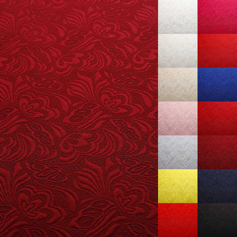 Утолщенная однотонная жаккардовая ткань DIY Ткань Ретро тисненая жаккардовая ткань с бабочками