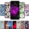Чехол для Vivo Y300 5G 3D тиснение Цветок Черный Силиконовый Мягкая Задняя Крышка Чехол Для Vivo Y300C 2025 Чехол для Телефона 6.77" Coque Shell Para