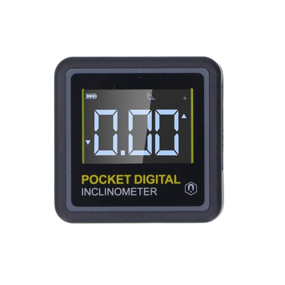 Waterproof Electronic Angle Protractor LCD Backlight Angle Finder Level Gauge  Construction