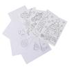 Coloring Greeting Cards 16 X 10.5 Cm 4 Pieces