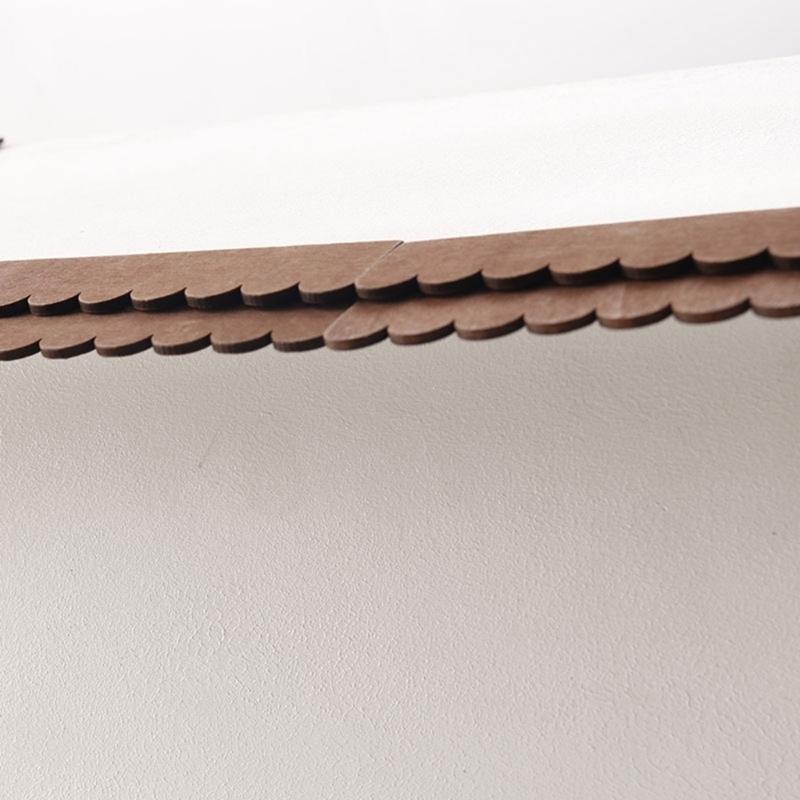 Натуральная деревянная миниатюрная черепица для рукоделия, реалистичных кукольных домиков, архитектурных проектов