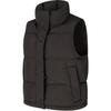 New ASICS Down Vest Women's Black 2032D264-001