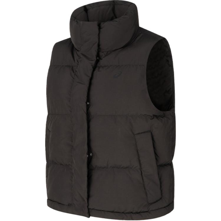 New ASICS Down Vest Women's Black 2032D264-001