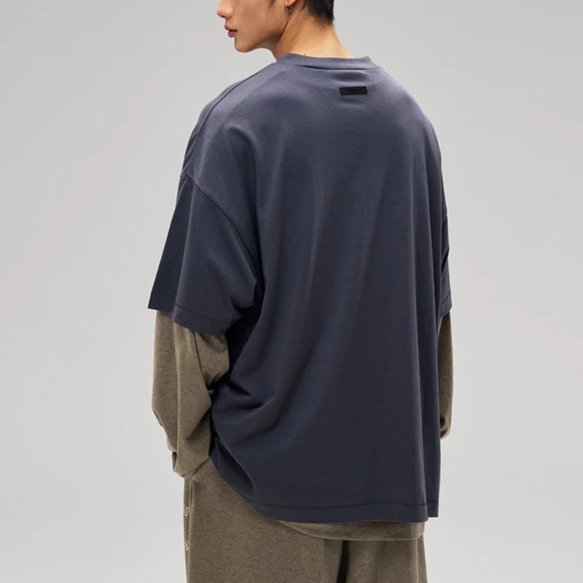Fear of God Футболка Essentials с круглым вырезом, мужская, морская, синяя 125HO244194F