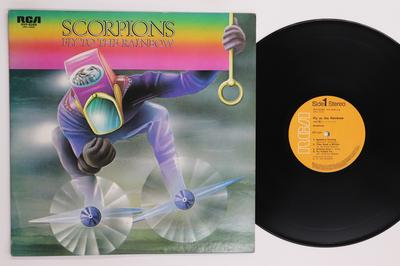 Виниловая пластинка SCORPIONS Fly To The Rainbow RVP6089 RCA 1976 Япония Рок Б/у