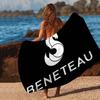 B-BENETEAU Logo Big Microfiber Beach Towels Quick Dry Towel Sand Beach Towels Pool Towel for Travel Swim Pool Yoga