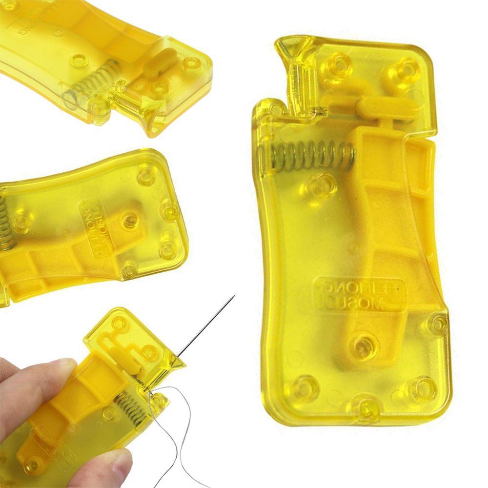 Elderly Assistance Crafting Needle Threader Sewing Accessories Automatic Threader Crafting Tools