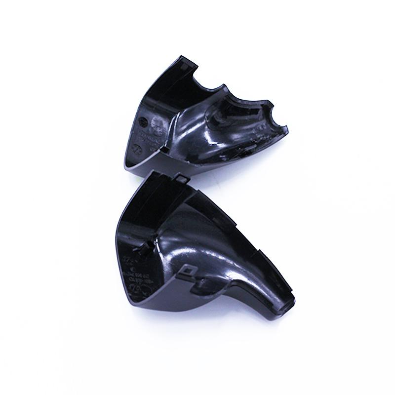 Pair Black Rear View Cover Cap 1K0858547 1K0858548 For VW Golf Jeta MK5 MK6 Beetle Passat B7 Scirocco Tiguan Touran 1K0 858 547