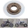 78mm OD 4 Hole Toothless Flywheel T8F 44T 54mm Rear Chain Sprocket Steel Alloy T8F Roller Sprocket Fits for Mini Pocket Gas Scooter ATV