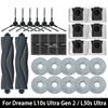 Для робота-пылесоса Dreame L10s Ultra Gen 2 / L30s Ultra, основная щетка, боковая щетка, фильтр, швабра, салфетка, мешок для