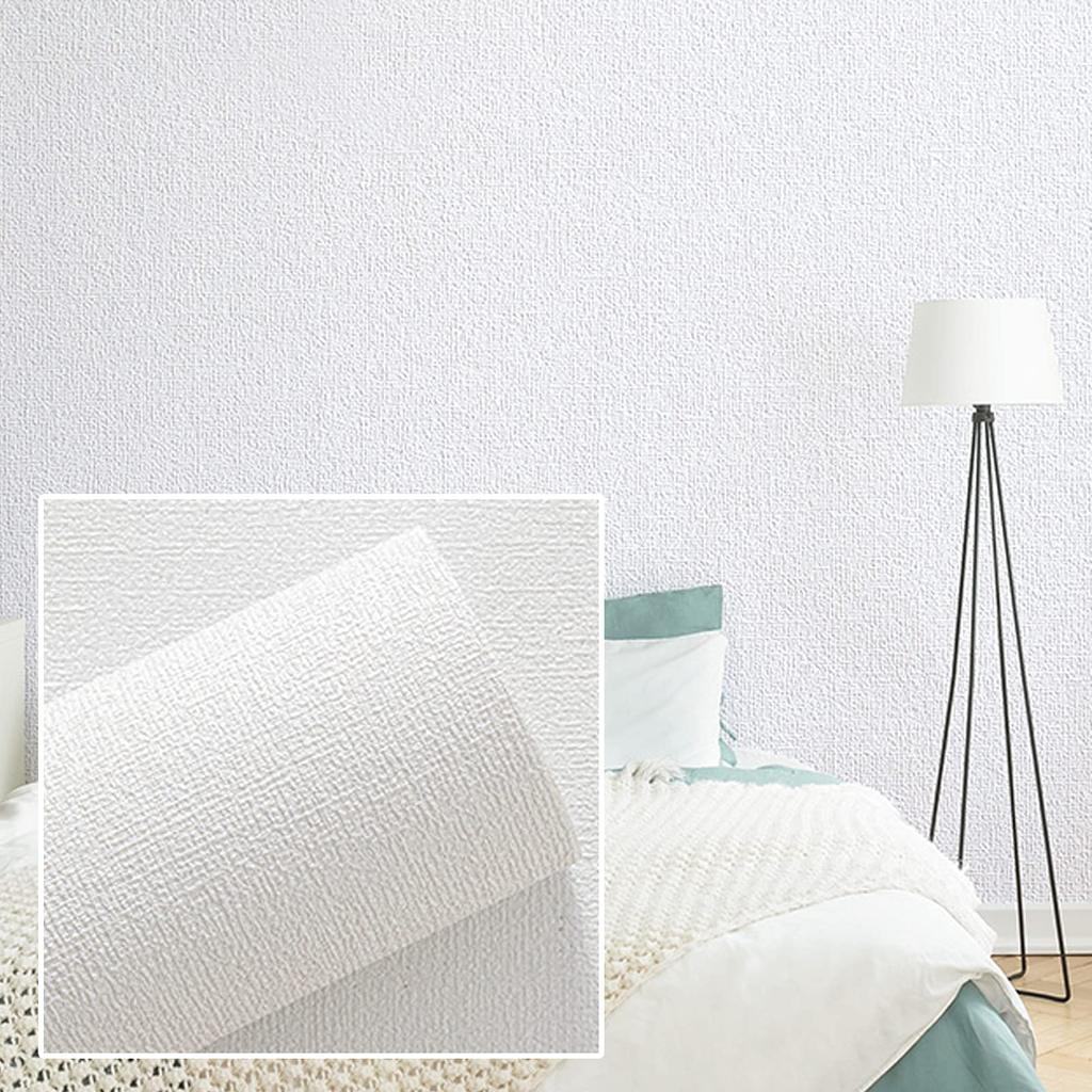 Wallpaper Sticker Cushion Soundproof Sheet Thick Wall Foam Wall Decor Stylish Remake Sticker Plain Flame Retardant Waterproof Stain Resistant Mildew