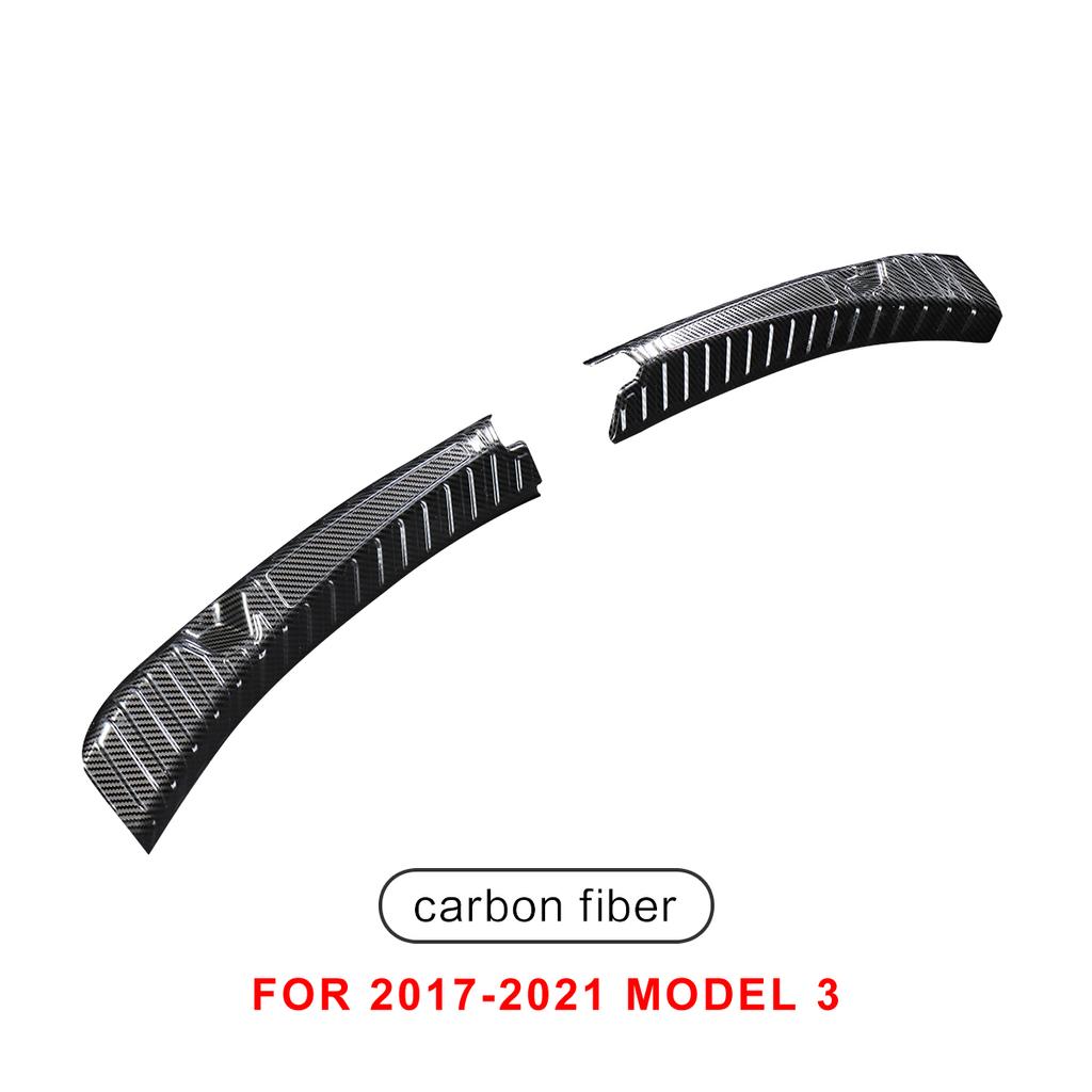 LUCKEASY модификация для модели Tesla 3 года, защита порога автомобиля, украшение для порога, защита багажника из нержавеющей стали