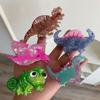 Cartoon Dinosaur Hair Claws Acrylic Ponytail Holder  For Women Girls Hair Accessories