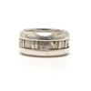 TIFFANY&Co. Atlas 2003 Wide Accessory Jewelry Ring SV925 Silver