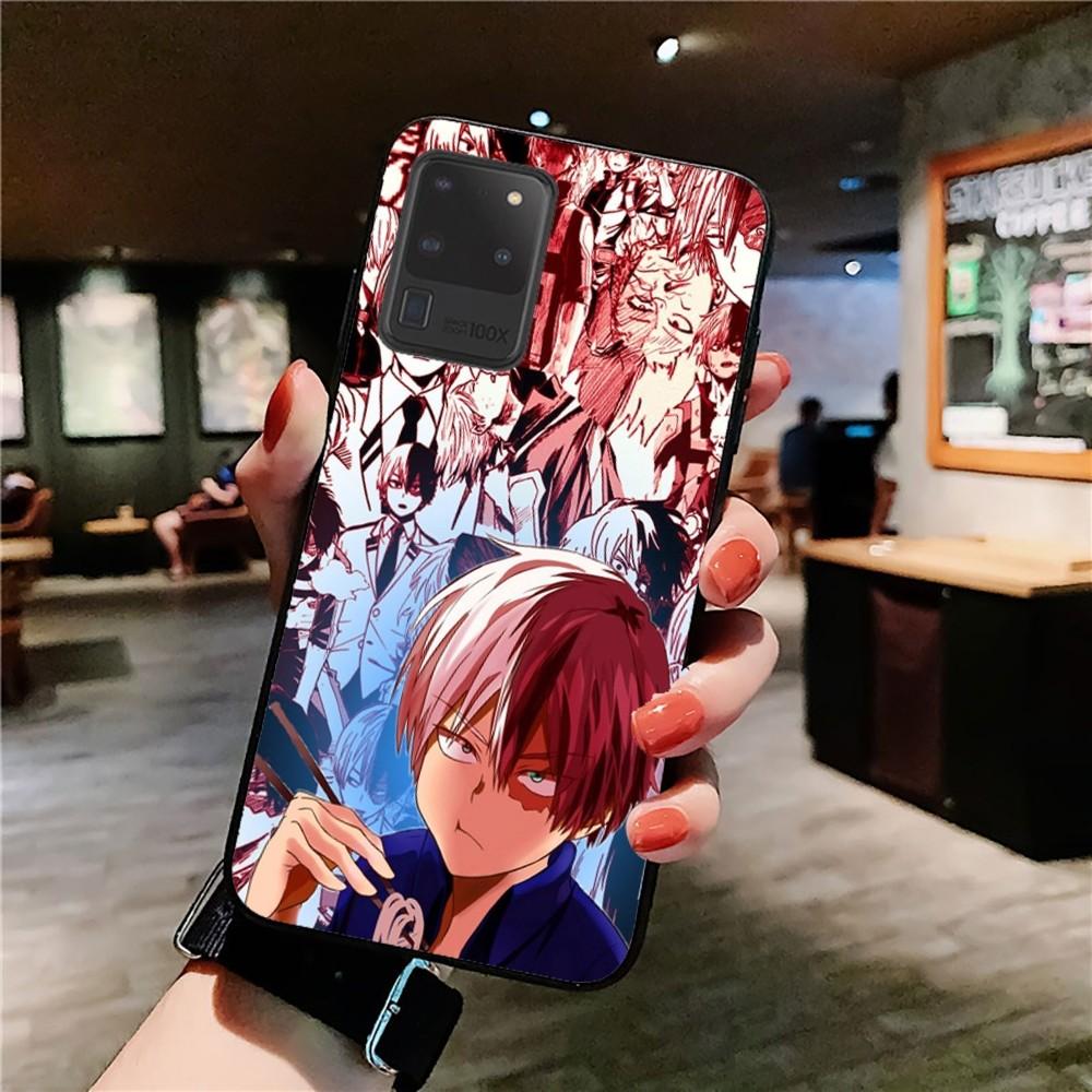 Чехол для телефона My Hero Academia Шото Тодороки Для Samsung S 9 10 20 21 22 23 30 23 24 plus lite Ultra FE S10lite Fundas