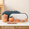 Ceramic Express Travel Tea Set Opening Gifts for Customers Corporate Business Companion Annual Meeting Activities High-end