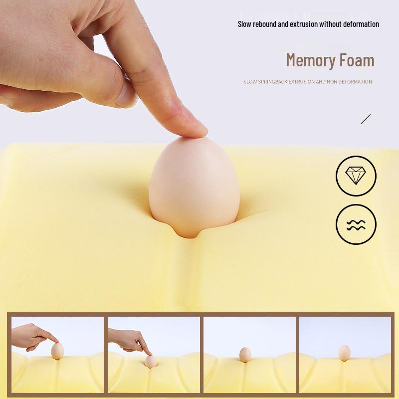 Universal Memory Foam Car Neck and Waist Support Pillow