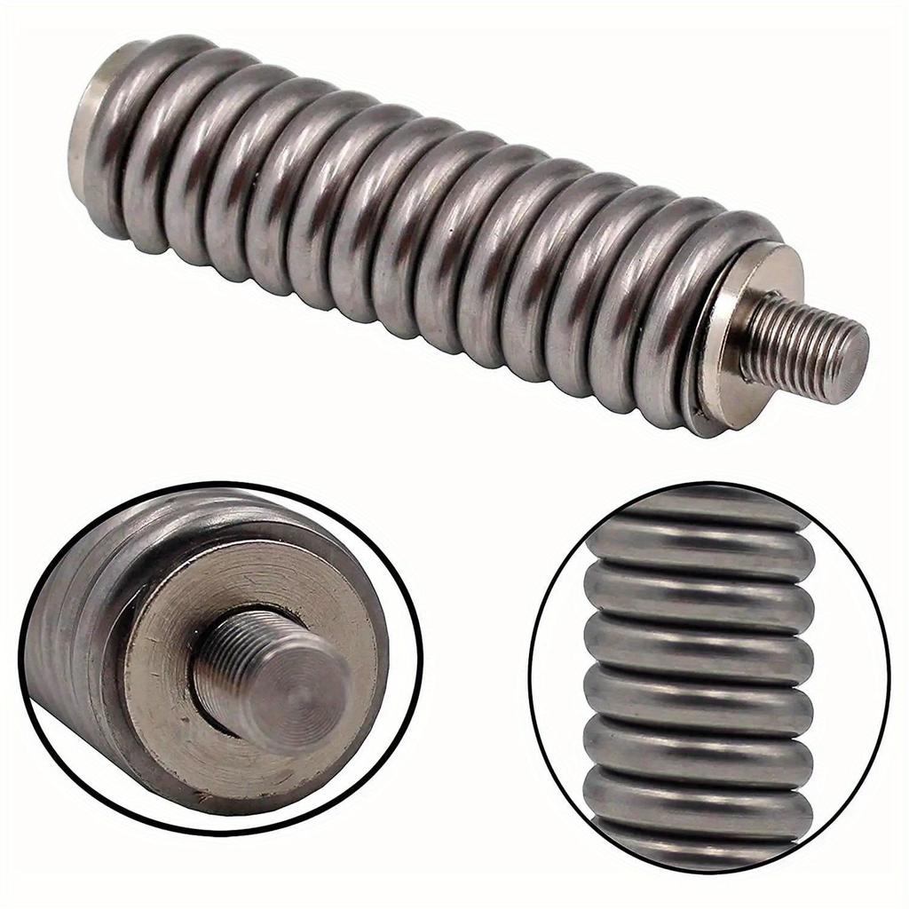 1 Pc SS-3H Replacement CB Radio Stainless Steel Antenna Spring Mount Fit Mobile/In-Vehicle CB Radio Antenna Mount Threads.