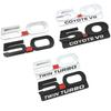 5.0 Logo Sticker Car Rear Trunk Emblem Badge 3D Car Decals for 5.0 Coyote V8 TWIN Turbo Emblem M-ustang