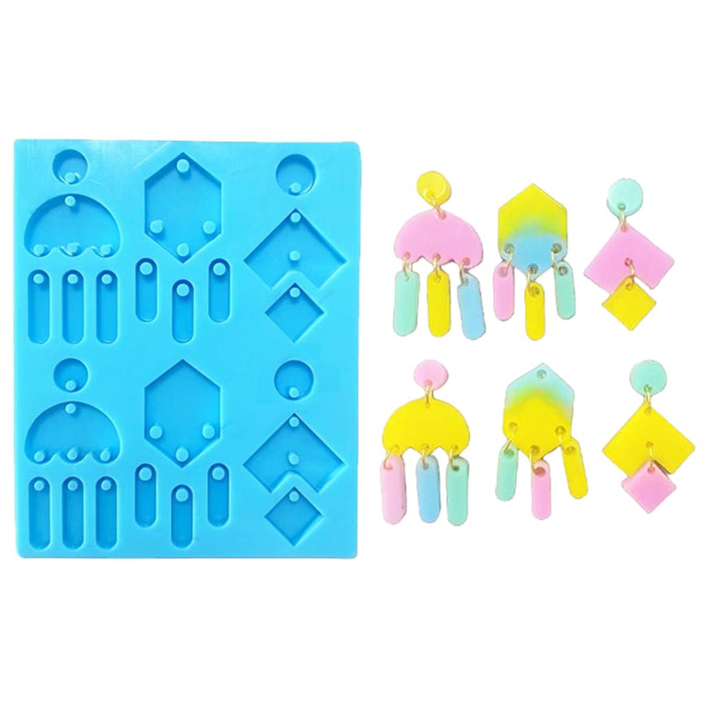 Силиконовые формы для изготовления украшений для ушей Силиконовые формы для сережек Формы для сережек ручной работы Силиконовый подарок для энтузиастов