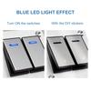 Metal  2-8 LED Rocker Switch Panel for Marine Boat Truck Caravan Car Socket Circuit Breaker Toggle Switch Panel Boat