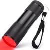 9-LED 625nm Red Light Vein Finder Flashlight