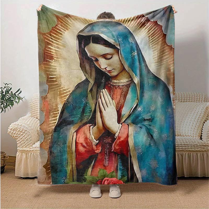 1 шт. Радужный Гном Плед Цветной Фэнтези Декор для Дома, Мягкий и Уютный Подарок на Любой Случай, Идеально для Кровати .W058
