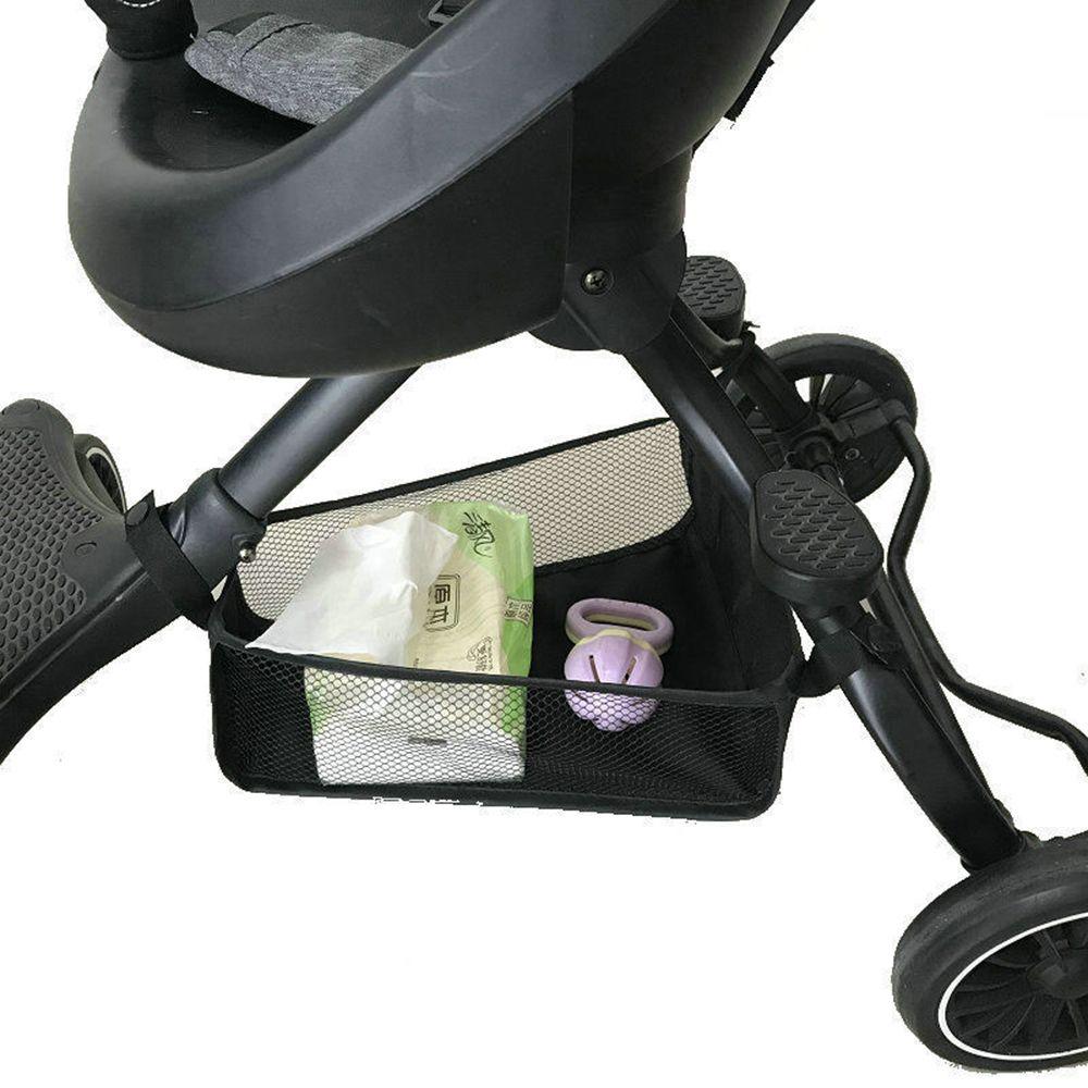 Organizer Diaper Bag Mesh Storage Basket Hanging Storage Bag Bottle Storage Bag Baby Stroller Bag