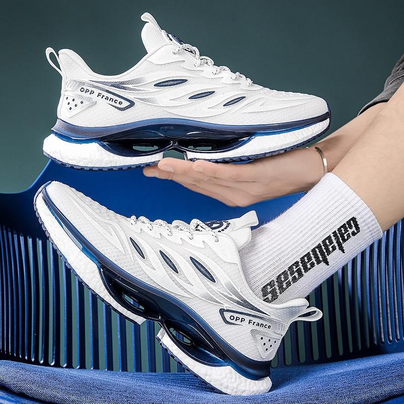 Летняя спортивная обувь, дышащая обувь для бега со льдом, мужская обувь с попкорном, модная и универсальная повседневная обувь для пар