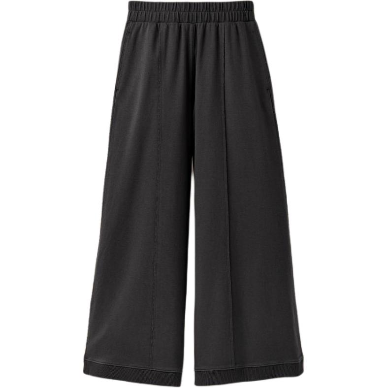 UGG Casual Pants Women's Ink Black Moderate Wide Leg Pants 1175152A-NIK