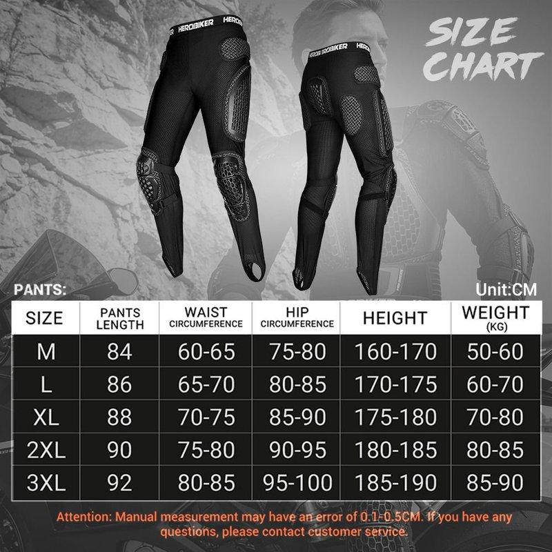 Motorcycle Armor Pants Anti Fall And Anti-collision Off-road Motorcycle Riding Pants Men Women Extreme Sports Protective Pants