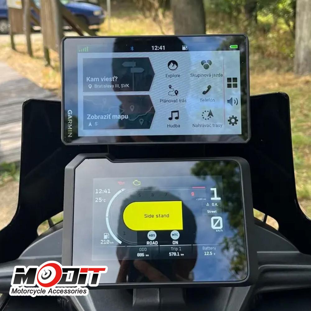 Новый Универсальный Держатель GPS-Навигации для Мотоцикла Для BMW F800GS NX400 CB500X 450MT Versys650 XL750 Подходит 12MM 22MM