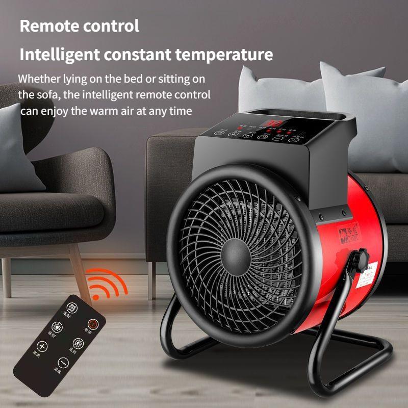 Small Fast Heating Warm Air Blower Household Bathroom Electric Heater Industrial High Power Hot Air Fan