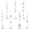 Crystal Wind Chime Wind Chimes Outdoor Ornament Handmade Hanging Suncatcher with AB Coating Home Decor Gifts for Window Car