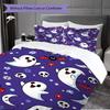 1PC Halloween theme pattern Bedding Quilt Set Quilt Cover Pillowcase Home Decoration Birthday Gift (1 * duvet cover + 2 * pillowcase, without core)