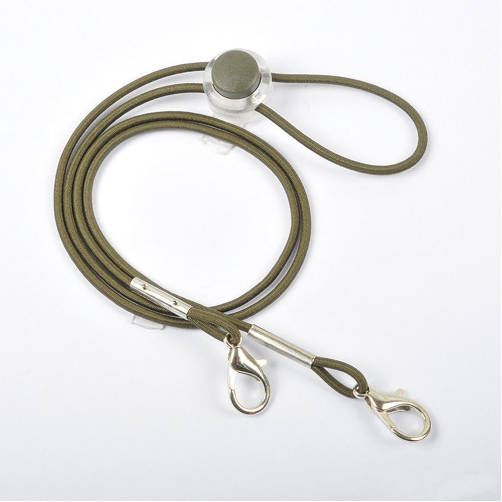 Спортивный шнурок для очков против потери, аксессуар, шейный ремешок, регулируемая эластичная лента для маски, женский