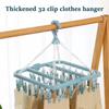 Heavy Duty Drying Rack Extra Thick Drying Hanger Multi-Functional Multi Clip Hanger  Laundry Room
