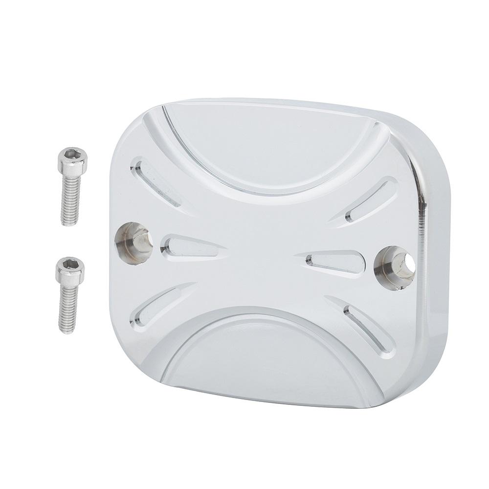 Motor Brake Master Cylinder Reservoir Cover Fluid Pump Cap Lid For Harley Touring Street Electra Glide Road King Softail Dyna